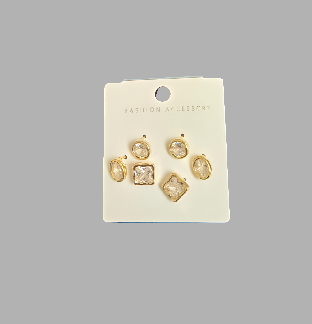 Stud earring set