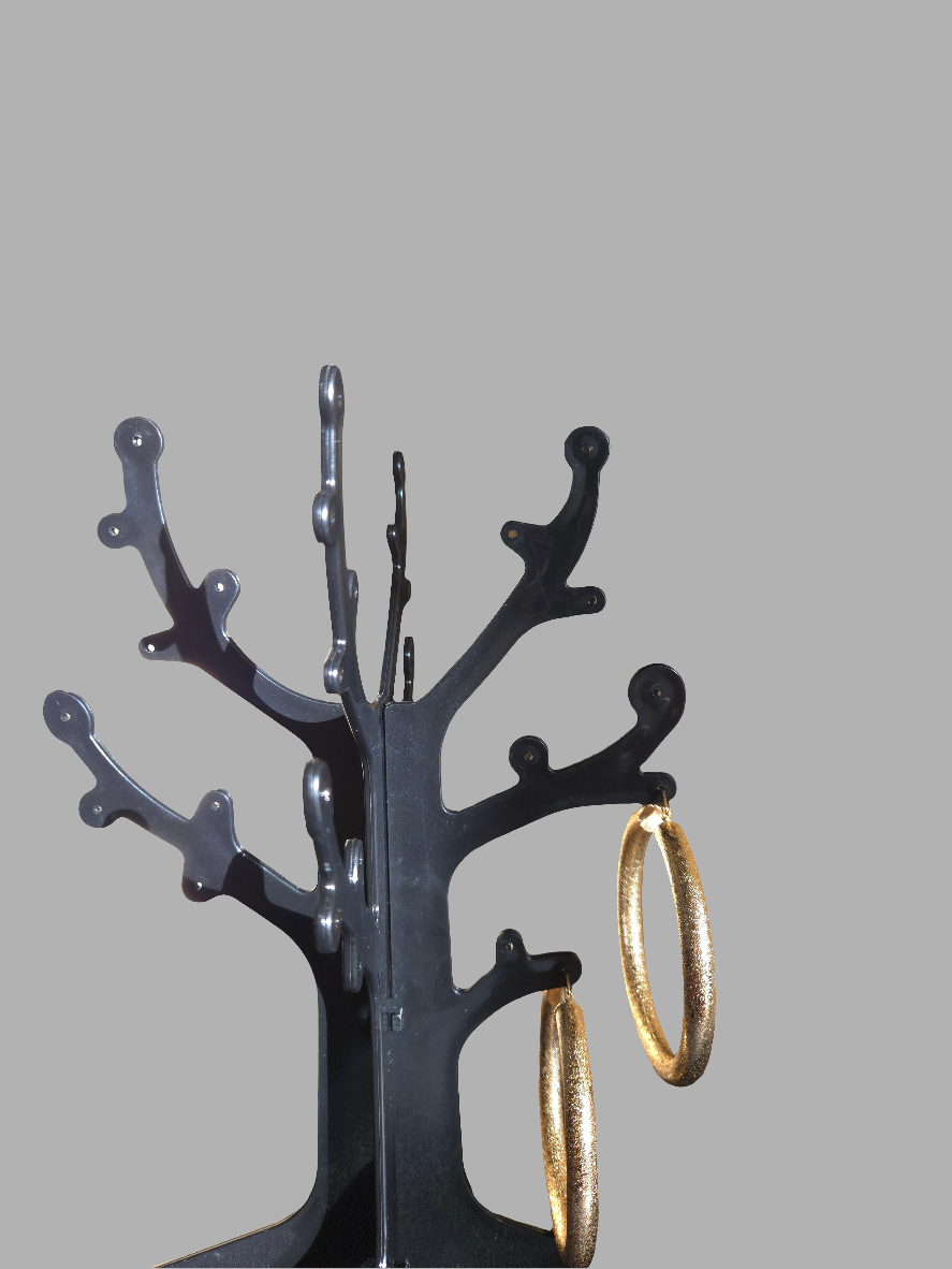 Golden Glow Hoop Earrings