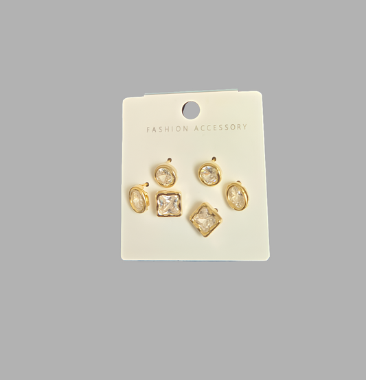 Stud earring set