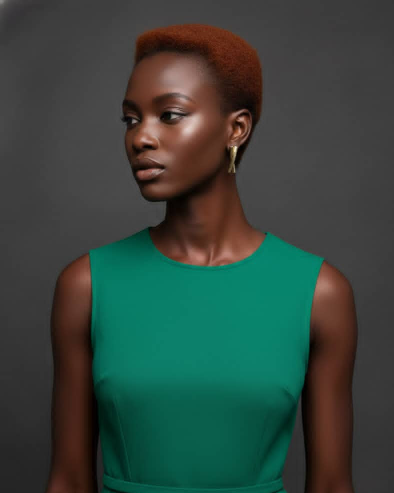 18k Gold Plated Crossed Bar Earrings