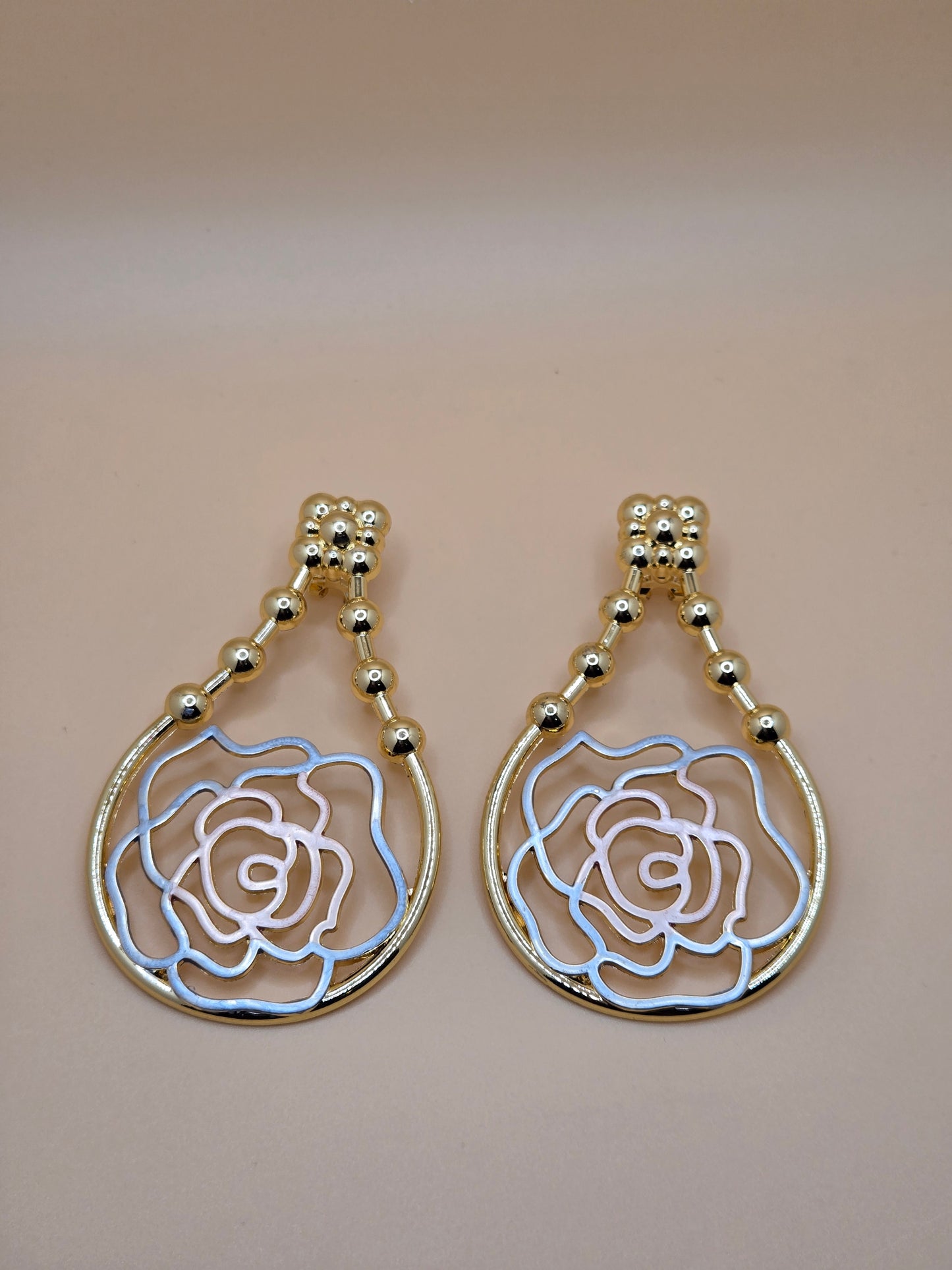 Geometric Goldplated Earrings